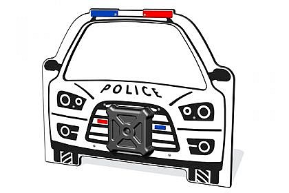 Police Car Play Panel