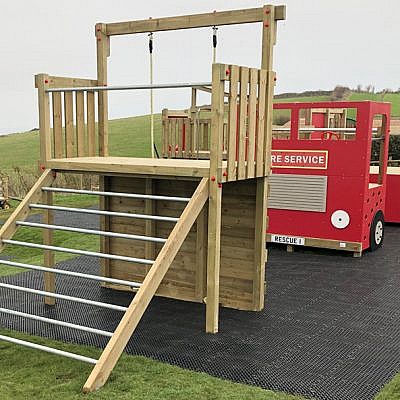 Fire Engine Themed Play Area