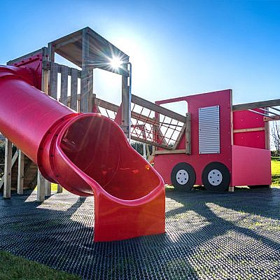 Fire Engine Themed Play Area