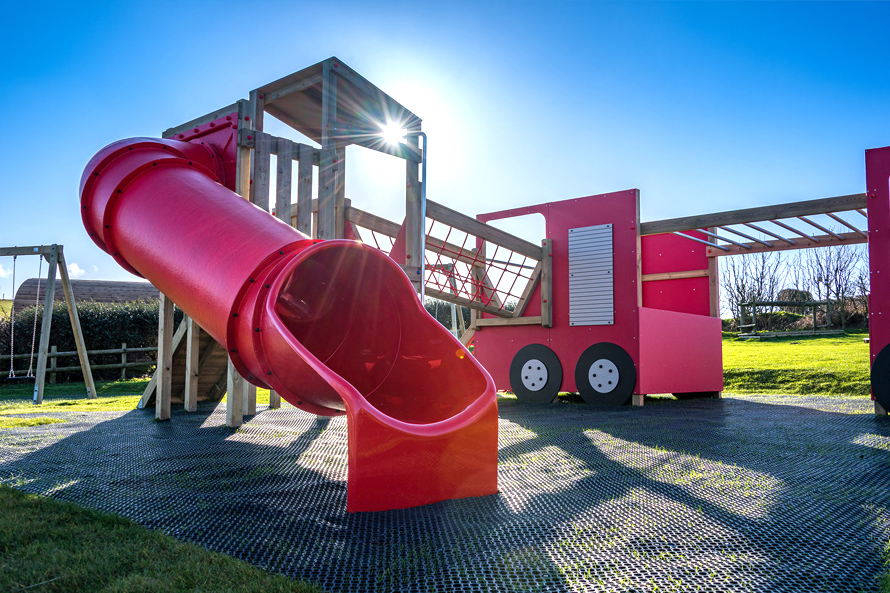 Fire Engine Themed Play Area