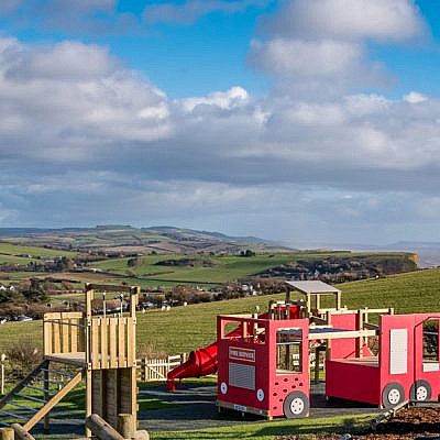 Fire Engine Themed Play Area