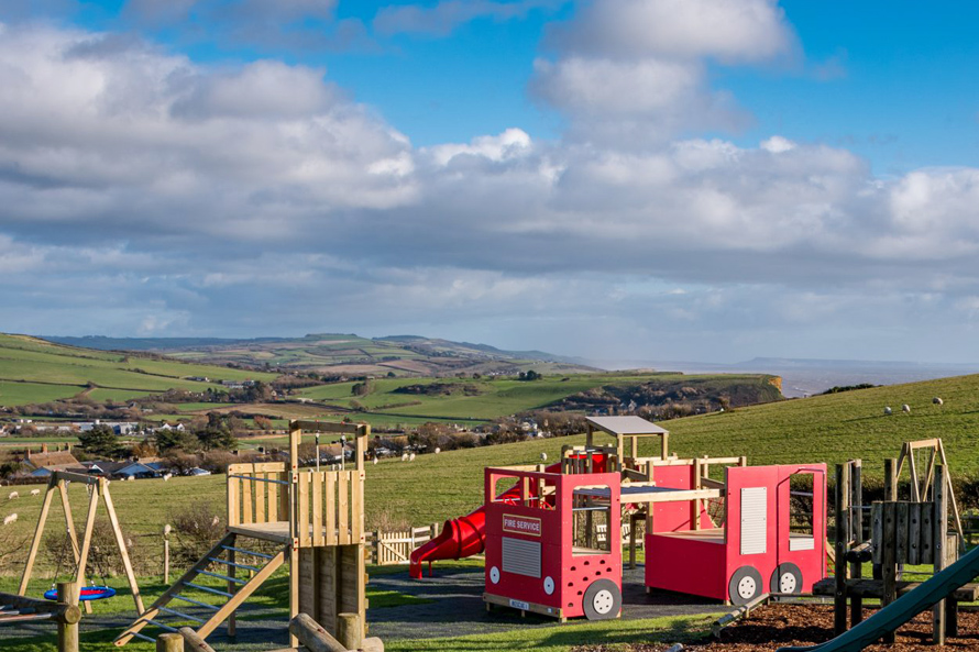 Fire Engine Themed Play Area