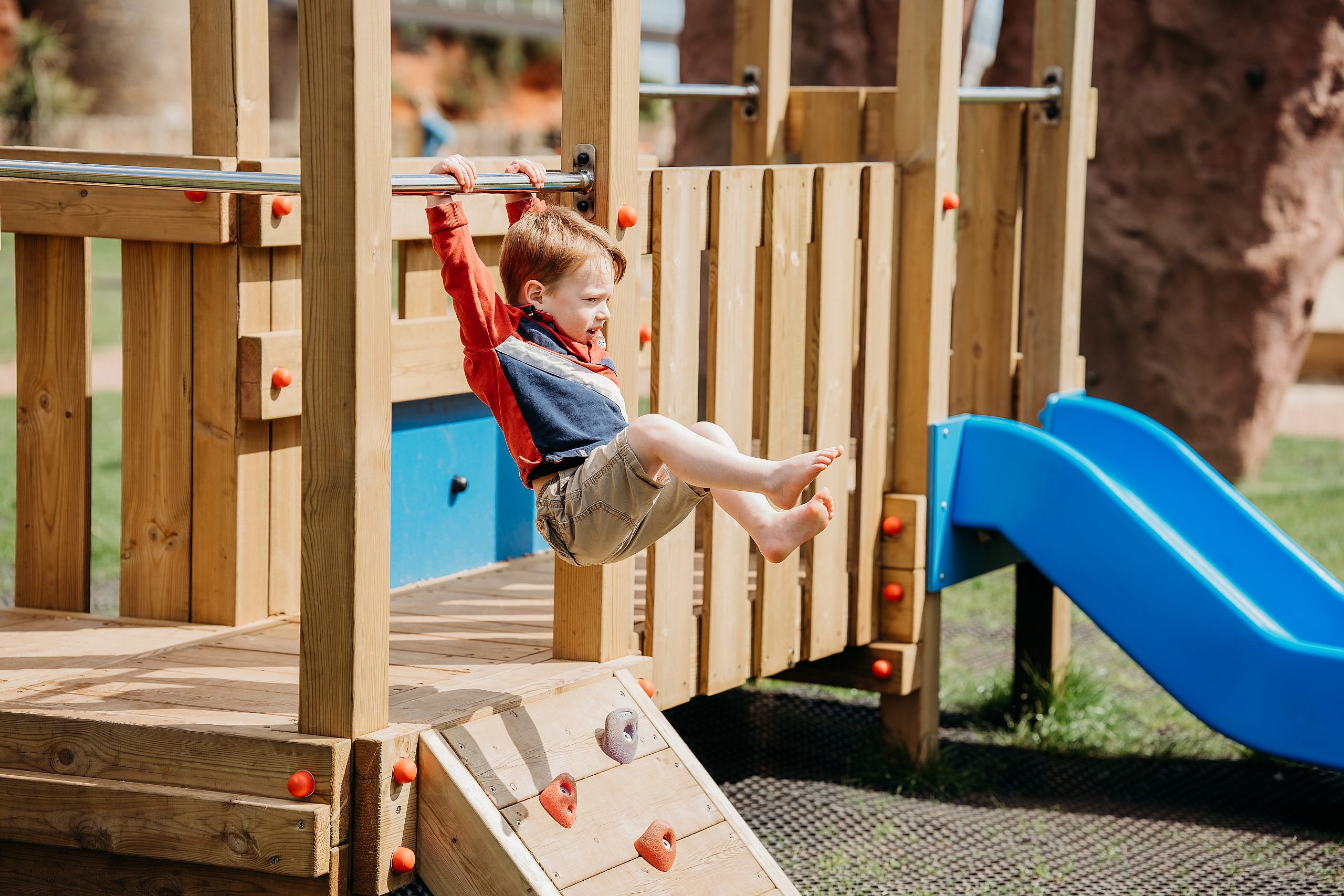 Mini Rescue Towers for under 5's with a slide & a boat