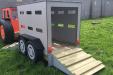 Livestock Trailer Rear View