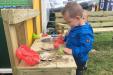 Mud Kitchen With Hooks, Hob Top, Mixing Bowl & Under Counter Storage