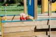 Toddler Playing on St Eval Sailor